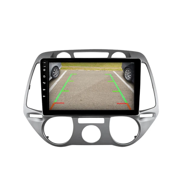 Hyundai i20 - Araç Multimedya Ekran - 4GB 64GB - Yuvarlak Analog - Silver - 2008 - 2012 - 9 Inch - MYWAY - Resim 3