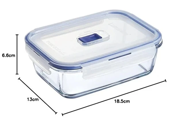 Luminarc Pure Box Active Saklama Kabı Dikdötgen 1220cc - 2
