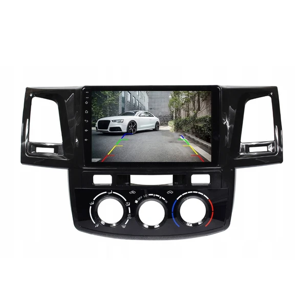 Toyota Hilux - Araç Multimedya Ekran - 4GB 64GB - Analog - Piano Black - 2008 - 2015 - 9 Inch - MYWAY - 4