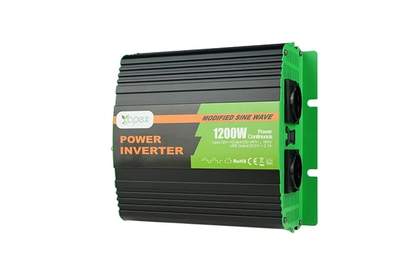 NS1200-24 Apex 1200W Modifiye Sinüs İnverter 24V - 5