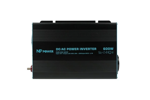 NP600-12 NP Power 600W Tam Sinüs İnverter 12V - Resim 3