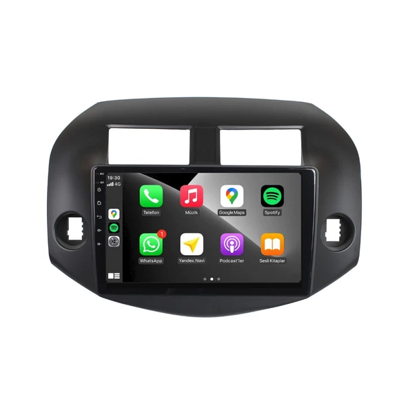 Toyota Rav 4 - Araç Multimedya Ekran - 4GB 64GB - S - Black - 2006 - 2012 - 9 Inch - MYWAY - Resim 3