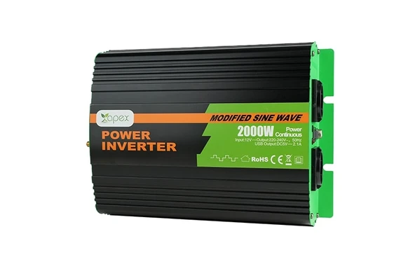 NS2000-12 Apex 2000W Modifiye Sinüs İnverter 12V - 4