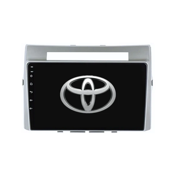 Toyota Verso - Araç Multimedya Ekran - 4GB 64GB - S - Silver - 2004 - 2009 - 9 Inch - MYWAY