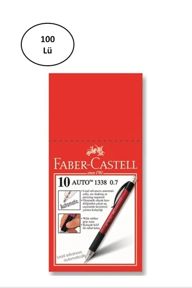 Faber-Castell Auto 1338 Versatil 0.7 mm 100'lü