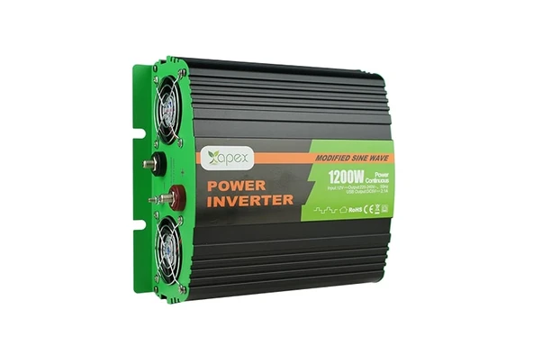 NS1200-12 Apex 1200W Modifiye Sinüs İnverter 12V - 4