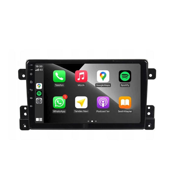 Suzuki Vitara - Araç Multimedya Ekran - 4GB 64GB - S - Black - 2006 - 2012 - 9 Inch - MYWAY - Resim 3