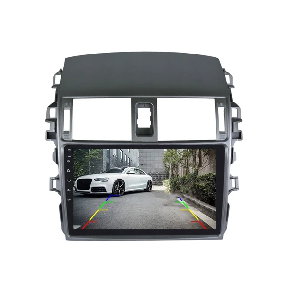 Toyota Corolla - Araç Multimedya Ekran - 4GB 64GB - Büyük - Gri - 2007 - 2013 - 9 Inch - MYWAY - 4