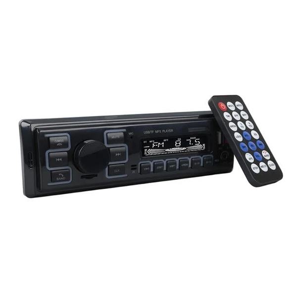 Carstar CS-970 Çift USB/SD/FM/AUX/Bluetooth Kumandalı Oto Teyp 4X60 Watt - 8