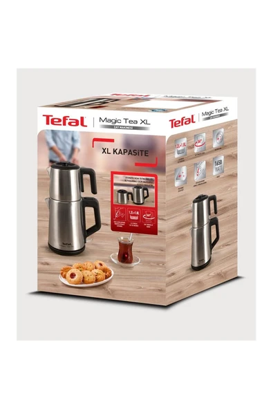 Magic Tea Xl Paslanmaz Çelik Çay Makinesi-siyah - 3