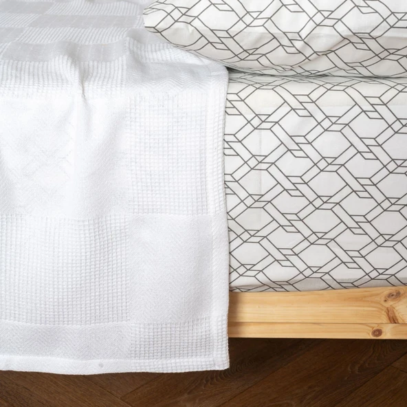 Soley | Serenity | %100 Pamuk 200 X 220 cm Çift Kişilik Pike - 9