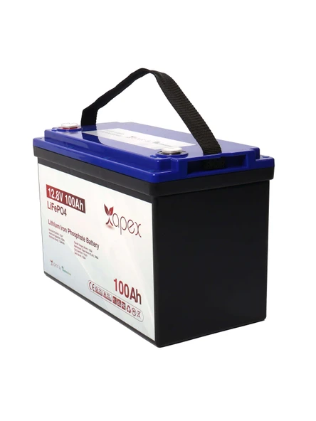 Apex 12.8V 100Ah Lityum Akü (LiFePO4) - Resim 5