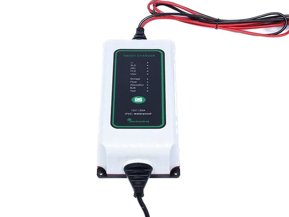 AC1225C Electrozirve12V 25A Akü Şarj Cihazı - 2