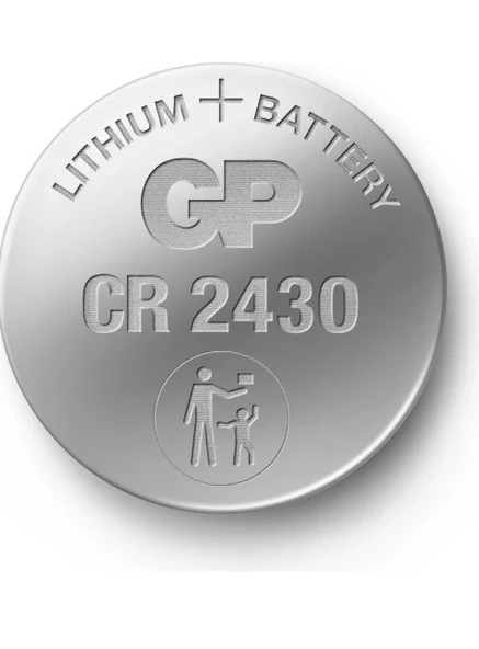 GP CR-2430 3V Araç Kumanda Pili (Para Pil)  1 Adet - 2