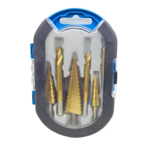 Nalburkent Kademeli Matkap Ucu Metal Ahşap Delme Oyma Seti Takımı 6 Parça - 5