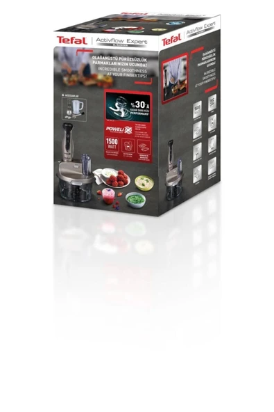 Tefal Powelix Activflow Expert Gümüş 1500 W Blender Seti - 6