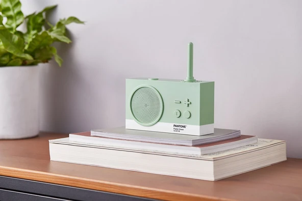 Lexon x Pantone Tykho 3 Bluetooth Hoparlör ve Radyo Mint - 2