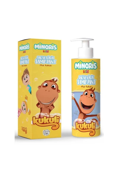 Kids Kukuli Organik Saç Ve Vücut Şampuanı 220 ml