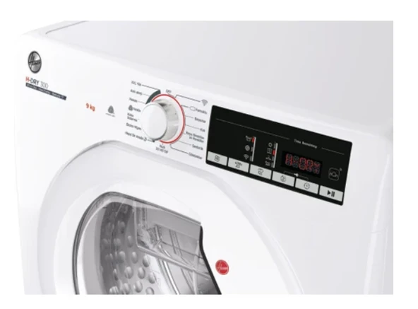 Hoover Hle H9A2Te-17 9 Kg Wi-Fi + Bluetooth Bağlantılı Isı Pompalı Kurutma Makinesi - 2