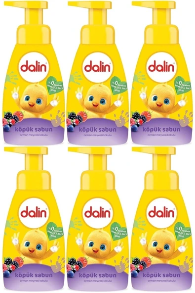 Dalin Orman Meyvesi Kokulu Köpük Sabun 6 x 200 ml