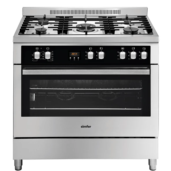 Simfer 9504 5g İnox Vetro Profesyonel Kuzine Fırın