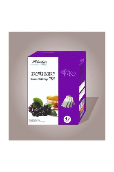 Aronia Berry Karışık Bitki Çayı 45 Süzen Poşet Aronia Çayı - 2