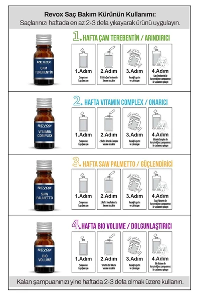 Bitkisel Şampuan ve Aktif Özlü 4 Adet Özel Destek Serumu Saç Bakım Seti Geleceğin Şampuanı - 5