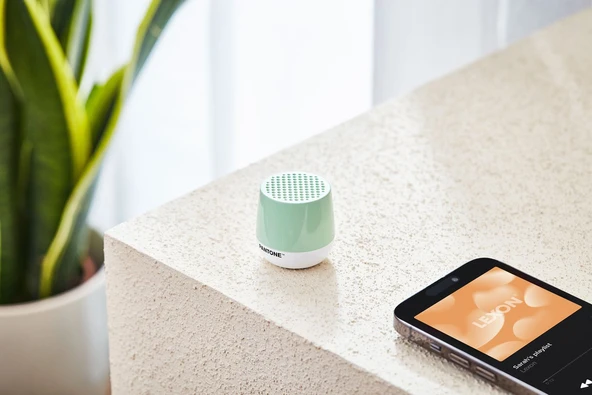Lexon x Pantone Mino + Bluetooth Hoparlör Mint - 3