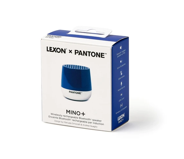 Lexon x Pantone Mino + Bluetooth Hoparlör Mavi - 2
