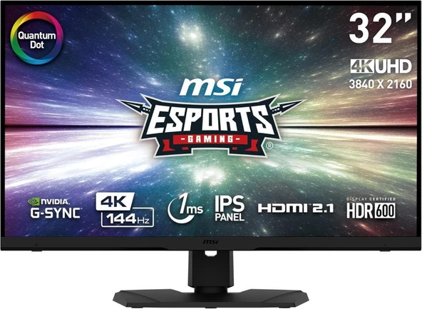 MSI MSI Optix MPG321UR-QD 1 ms 31.5" IPS 144 Hz Oyuncu Monitörü - Outlet