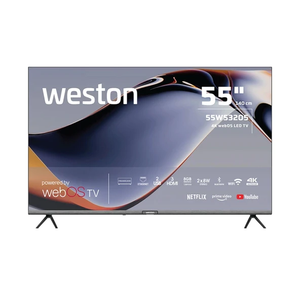 Weston 55WS3205 55" 140 Ekran 4K Ultra HD WebOS LED TV