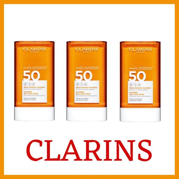 Clarins Invisible Sun Care Stick Spf50+ 17+17+17G 3 LÜ