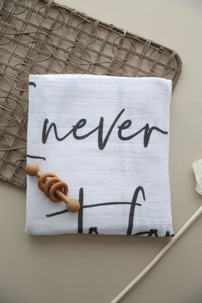 LİBABABY Müslin Days OEKO-TEX Sertifikalı %100 Pamuk 2 Katlı 110x115 cm Müslin Bebek Battaniye & Örtü - 5