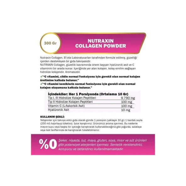 Hidrolize Kolajen Powder 300 gr - 3