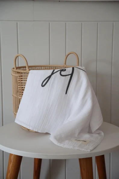 LİBABABY Müslin Days OEKO-TEX Sertifikalı %100 Pamuk 2 Katlı 110x115 cm Müslin Bebek Battaniye & Örtü - 7