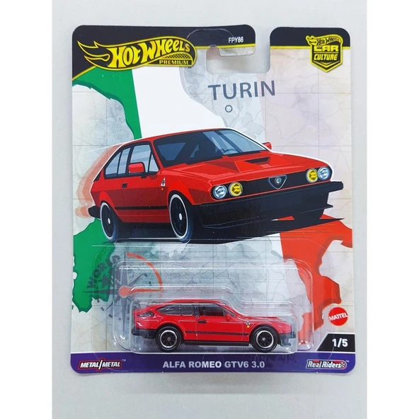 Hot Wheels Premium Alfa Romeo GTV6 3.0 FPY86 HRV80