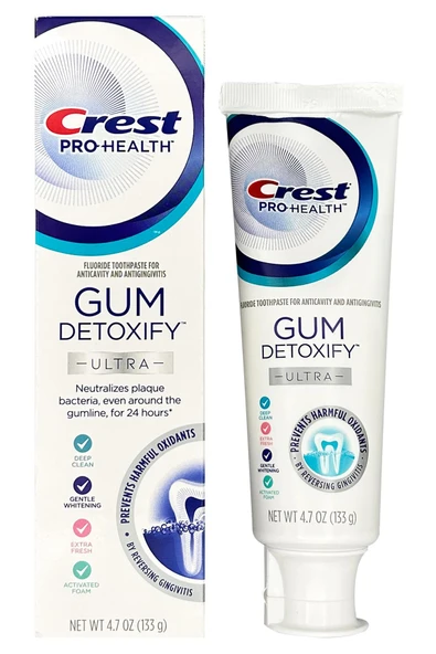 Crest Pro Health Gum Detoxify Ultra Diş Macunu 133GR