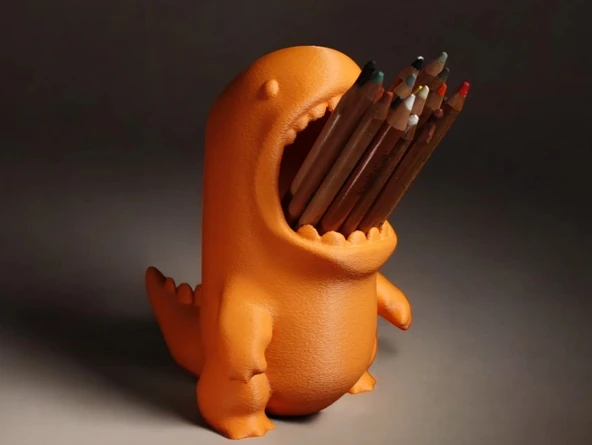 T-Rex Dinozor Kalemlik – Eğlenceli ve Şık Düzenleyici!