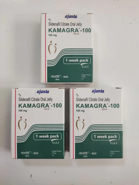 KAMAG RA GOLD 7 Jel Paket 2027 Skt Etki Garantili 100 Mg 3 Kutu