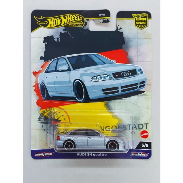 Hot Wheels Premium Audi S4 Quattro FPY86 HRV81