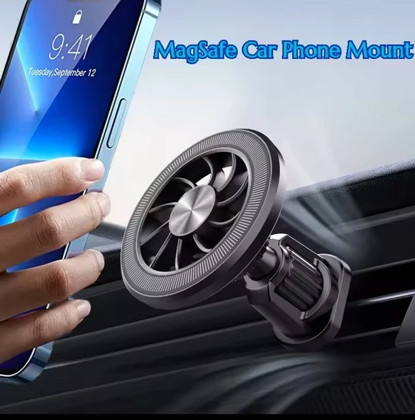 Blue Spectrum H-CT125 Ekstra Güçlü Manyetik Araç İçi Telefon Tutucu - 5