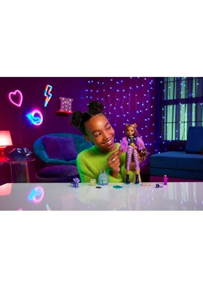 Monster High Acayip Havalı Arkadaş Clawdeen HRP65 HPD53 Lisanslı Ürün - Resim 3