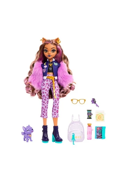 Monster High Acayip Havalı Arkadaş Clawdeen HRP65 HPD53 Lisanslı Ürün - Resim 6