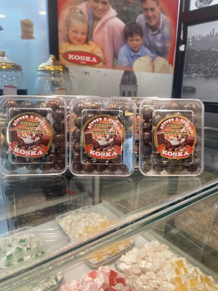 KOSKA MİNİŞ SÜTLÜ FINDIK DRAJE 80 GR KOLİ (24 ADET ) - 3