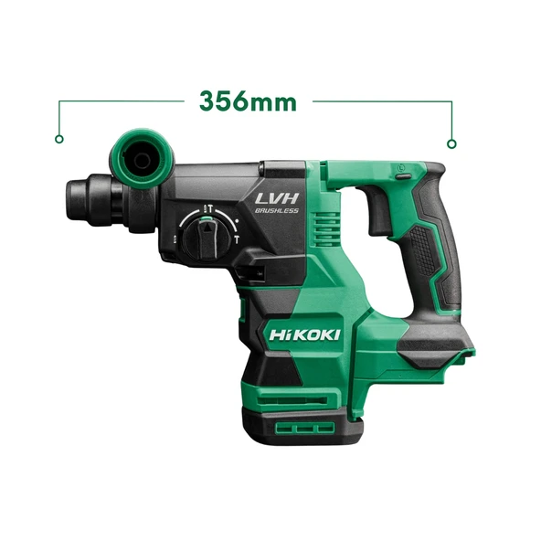 Hikoki DH1826DA-5.0 18V/5.0Ah 26mm 3.2j SDS Plus Kömürsüz Şarjlı Kırıcı Delici Matkap - 3