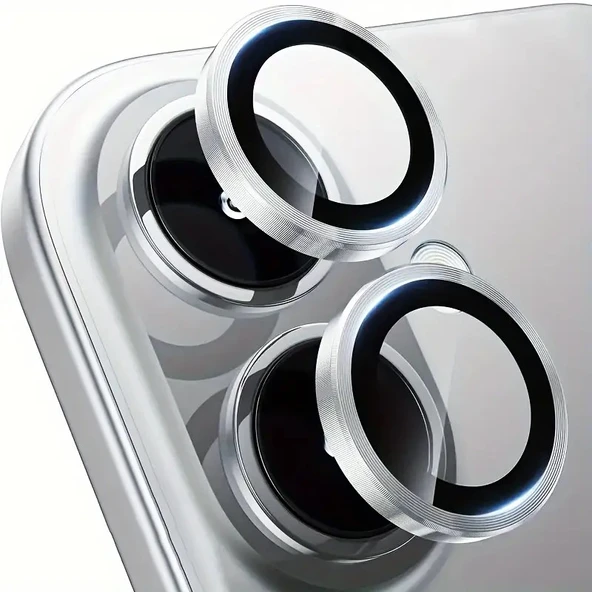 iPhone 16 /16 Plus Uyumlu Kamera Lens Koruyucu Premium - 3