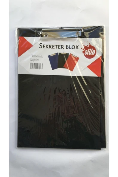 STİLO SEKRETERLİK KAPAKLI SİYAH
