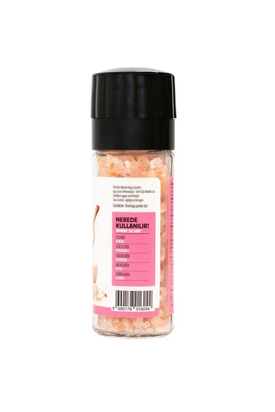 Himalaya Pembe Tuz 110 gr ( Değirmen Kapaklı ) - 3