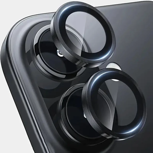 iPhone 16 /16 Plus Uyumlu Kamera Lens Koruyucu Premium