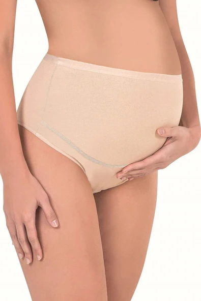 BERRAK 11648 KADIN HAMİLE KÜLOT TEN